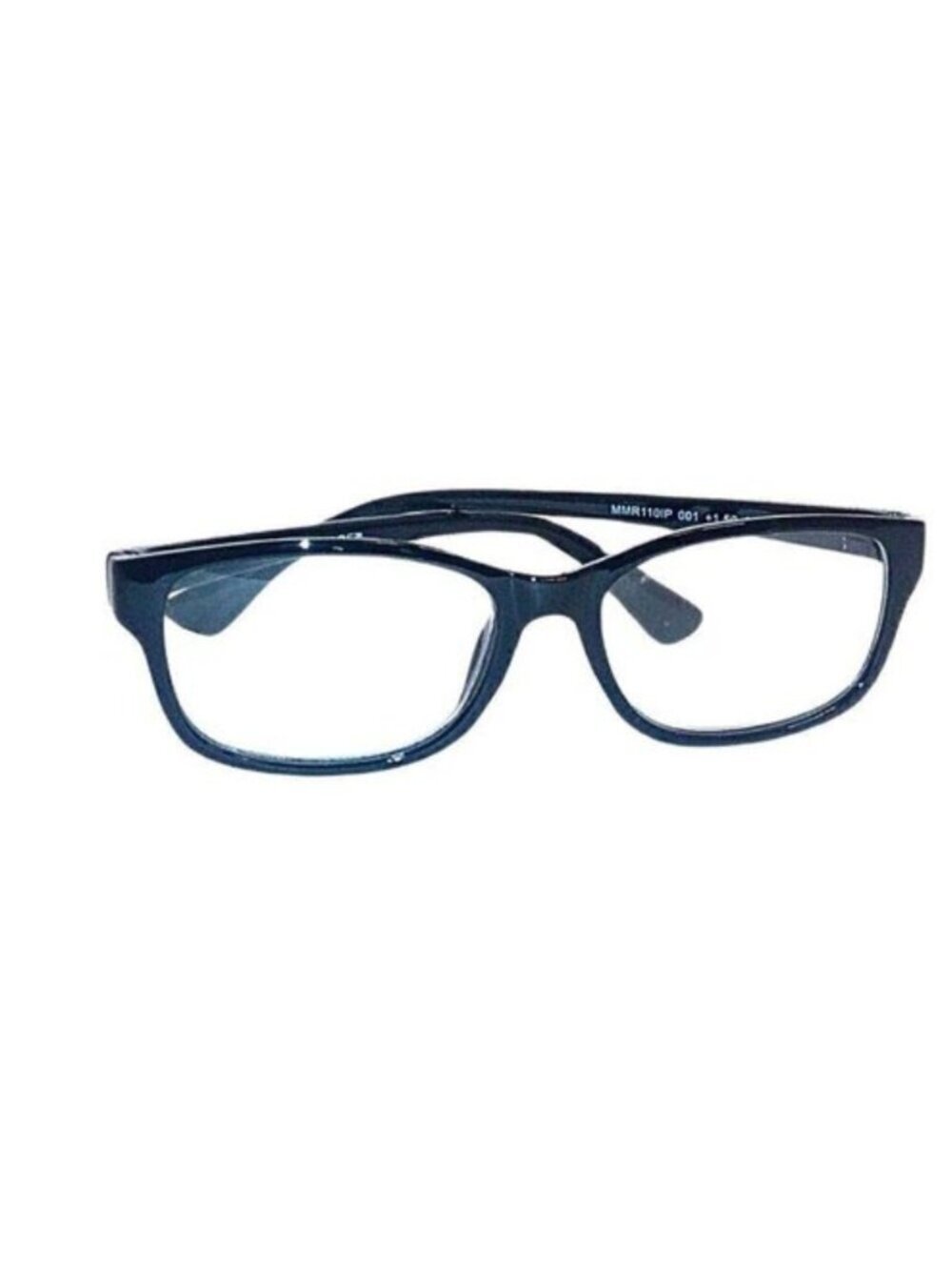 MARILYN MONROE WOMEN'S READING GLASSES +1.50 - BLACK RECTANGLE SHAPED FRAME
